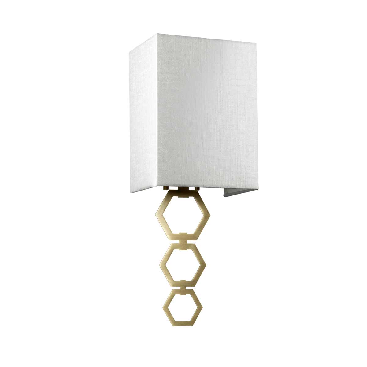 Elstead Ria Wandleuchte Messing – Wohnambiente