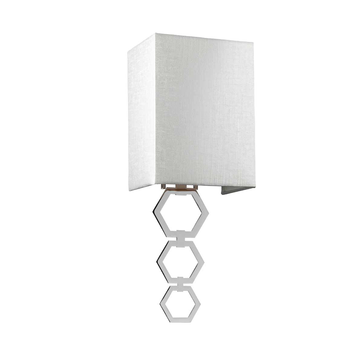 Elstead Ria Wandleuchte Chrom – Wohnambiente