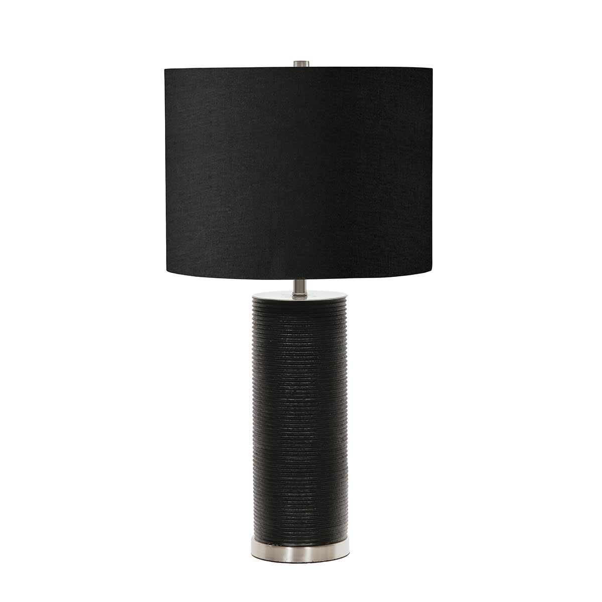 Elstead Ripple Tischlampe Schwarz
