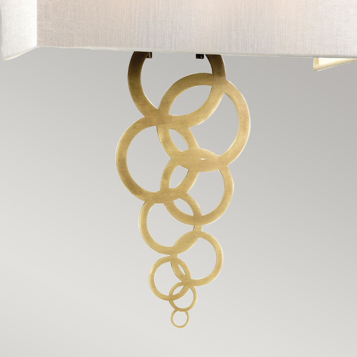 Elstead Rosa Wandleuchte Messing – Detailansicht 2