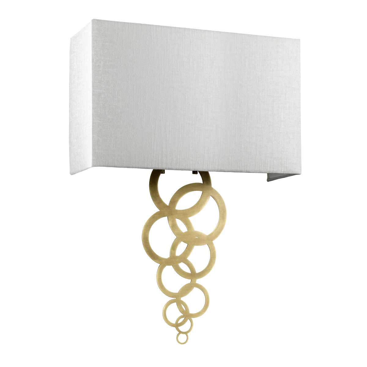 Elstead Rosa Wandleuchte Messing – Wohnambiente