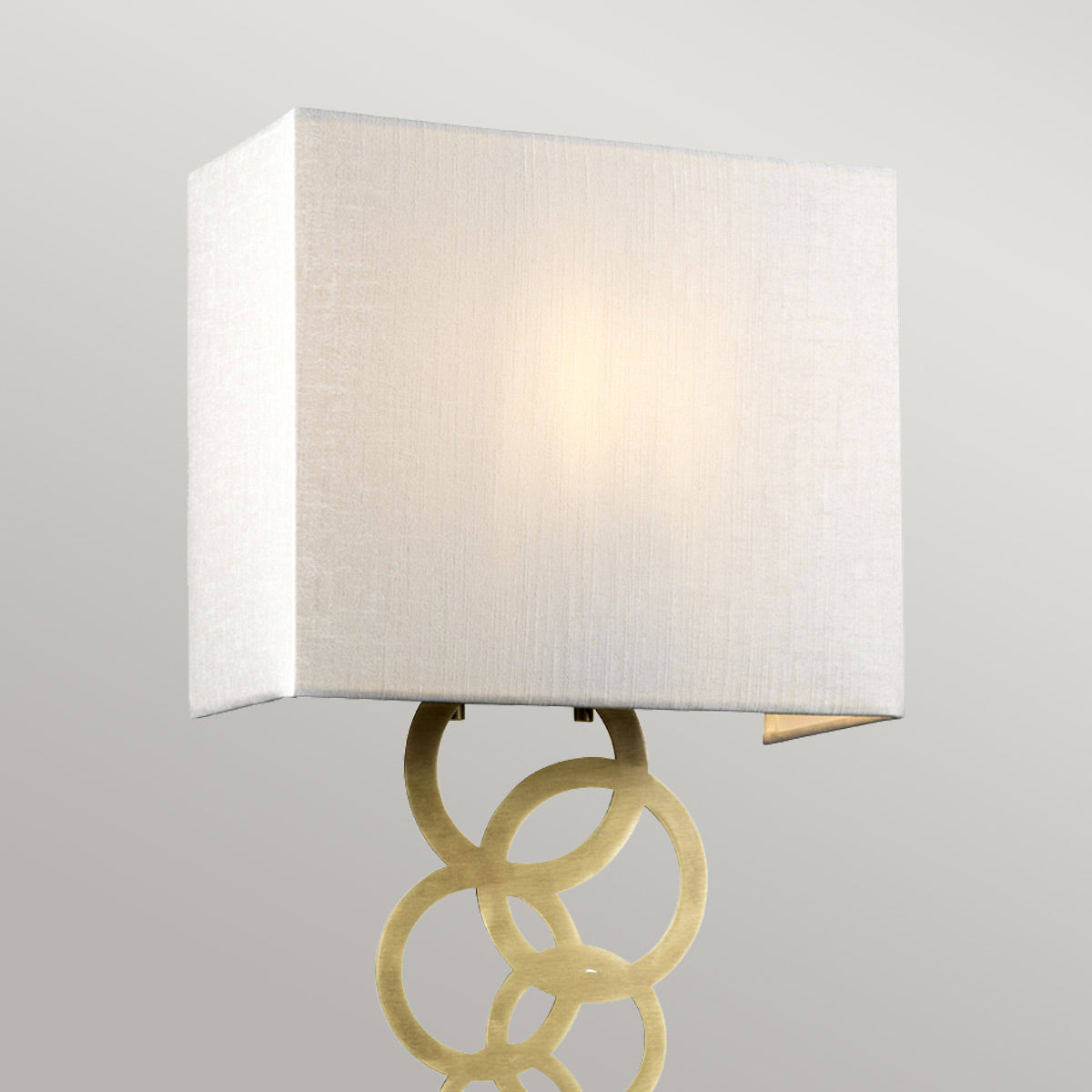 Elstead Rosa Wandleuchte Messing – Detailansicht