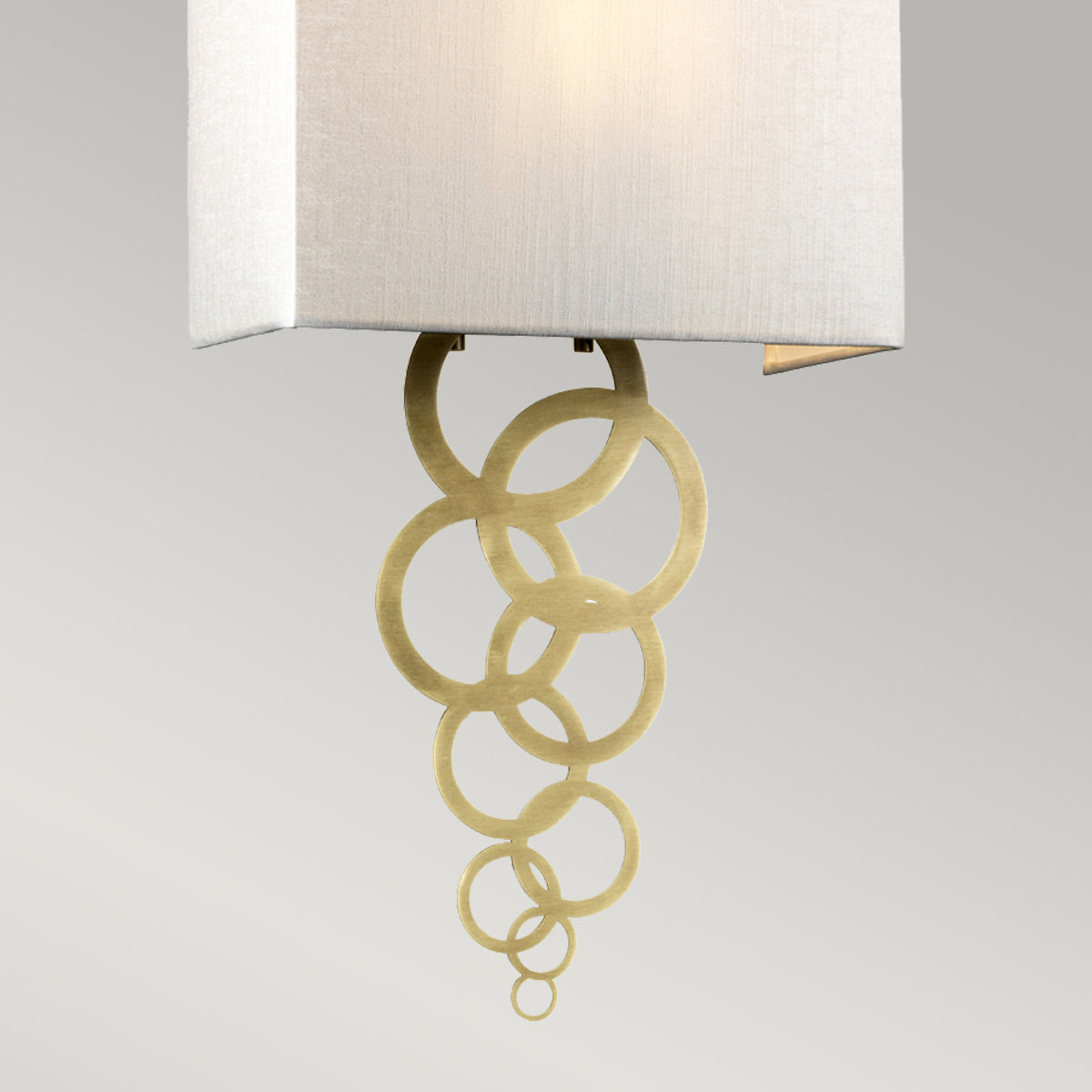 Elstead Rosa Wandleuchte Messing – Detailansicht 2