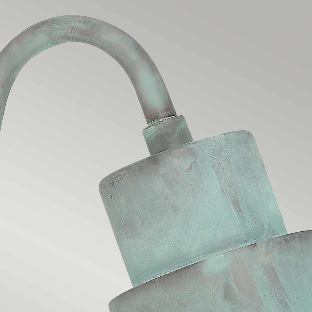 Elstead Sheldon Außenleuchte Verdigris – Detailansicht