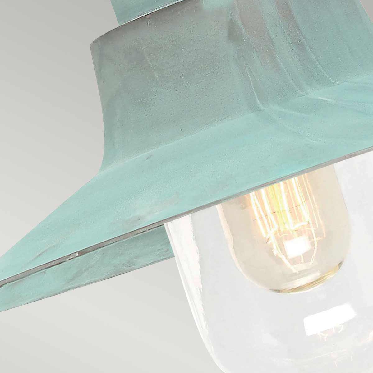 Elstead Sheldon Außenleuchte Verdigris – Detailansicht 2