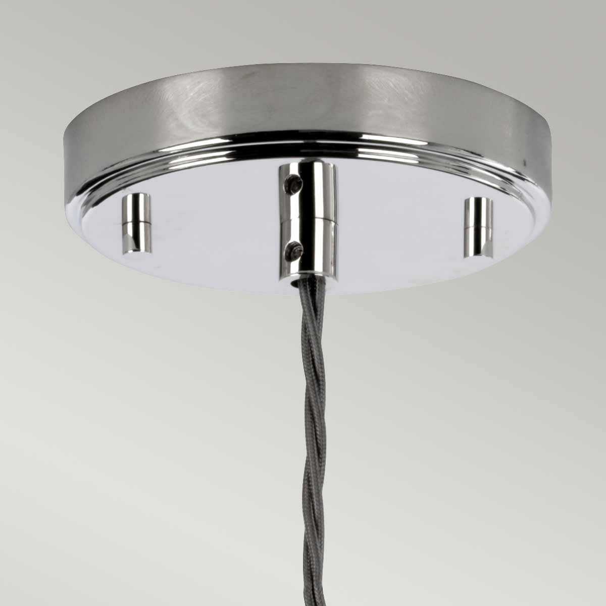 Elstead Sola Pendelleuchte Nickel – Detailansicht 3