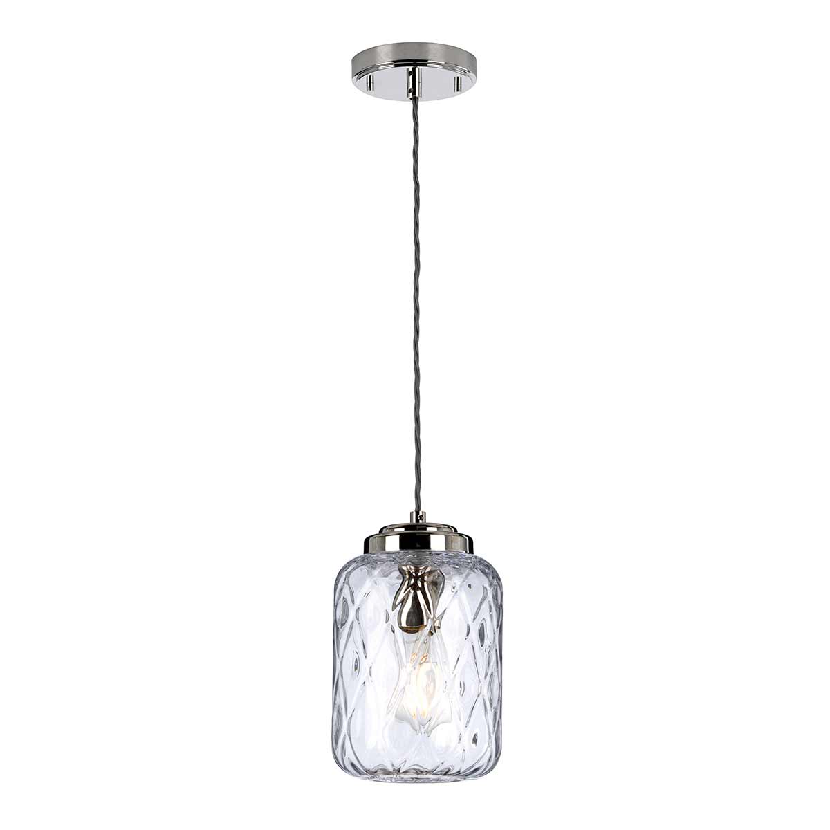 Elstead Sola Pendelleuchte Nickel