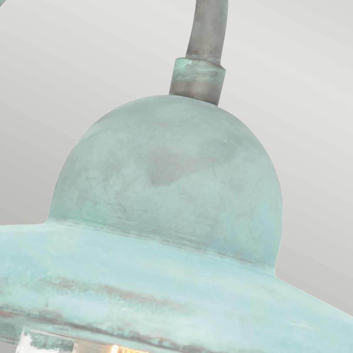 Elstead Somerton Außenleuchte Verdigris – Detailansicht
