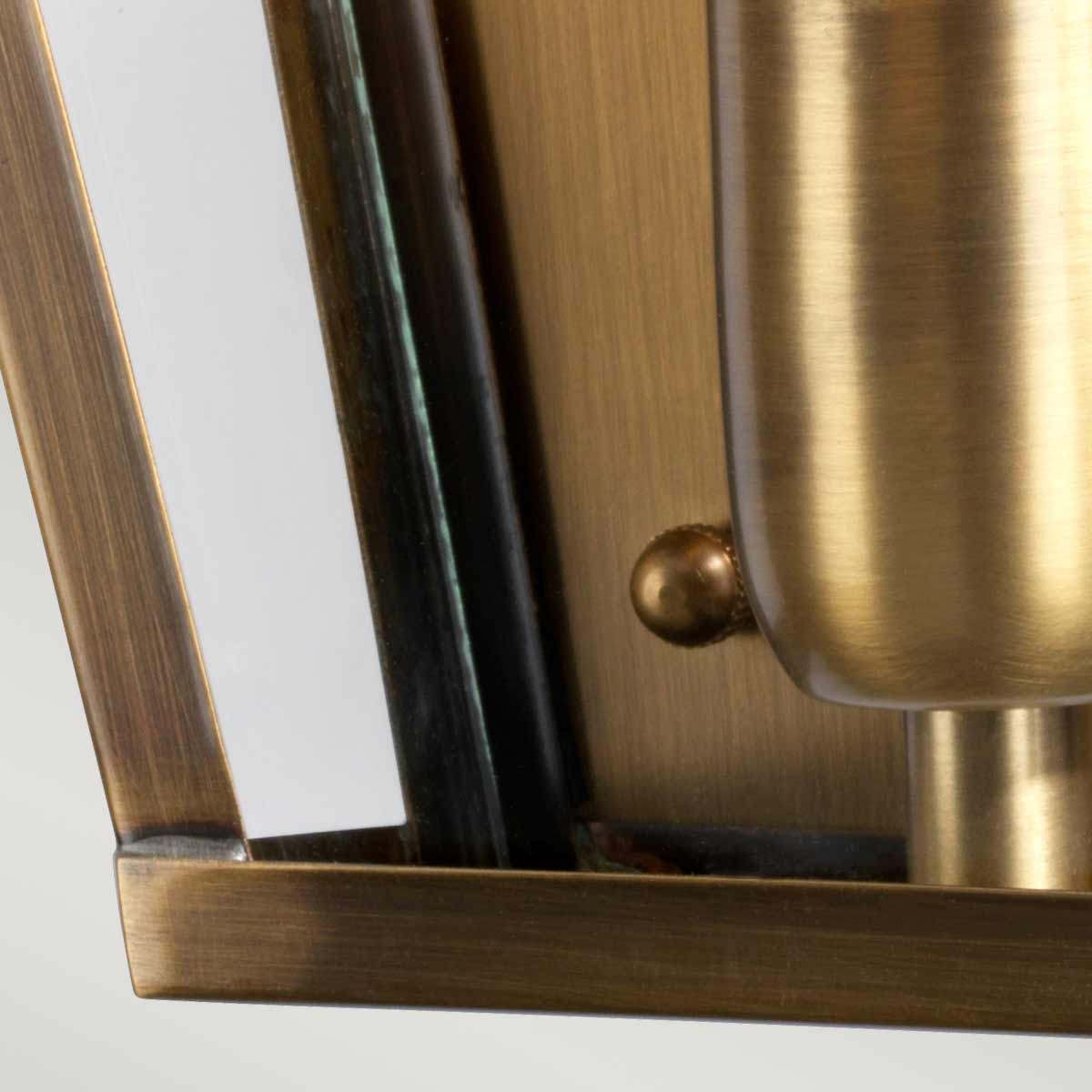 Elstead St Außenleuchte Messing – Detailansicht 2