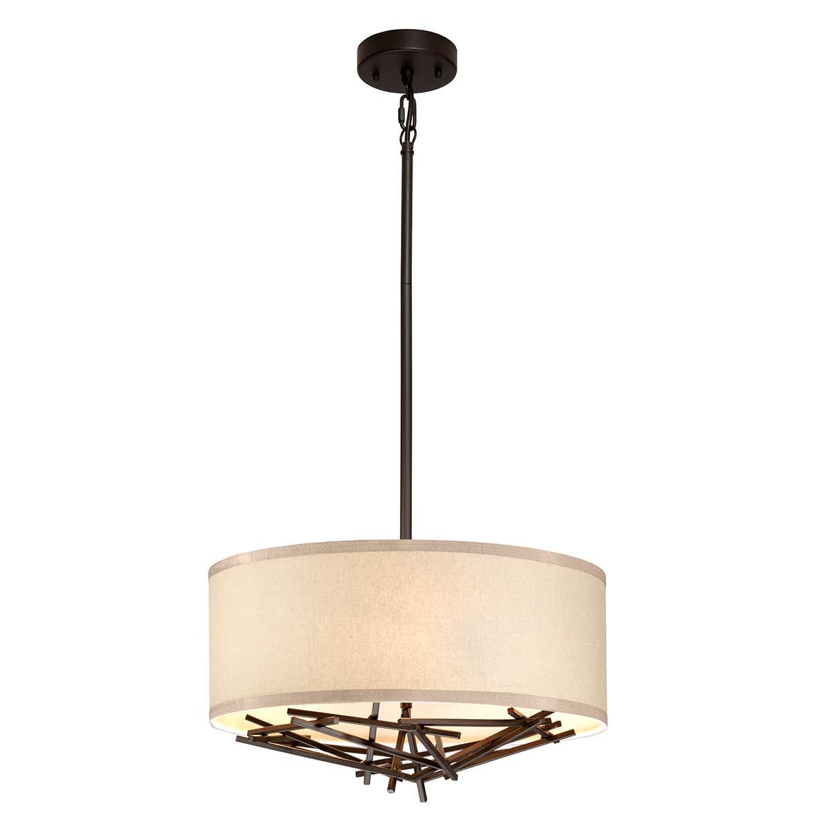 Elstead Taiko Pendelleuchte Bronze