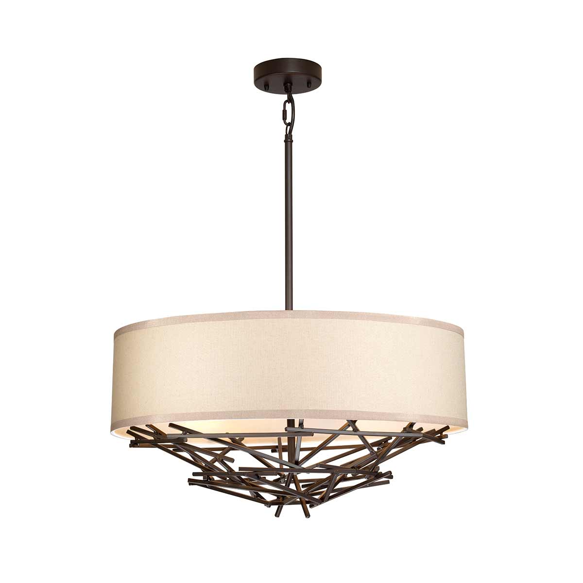 Elstead Taiko Pendelleuchte Bronze