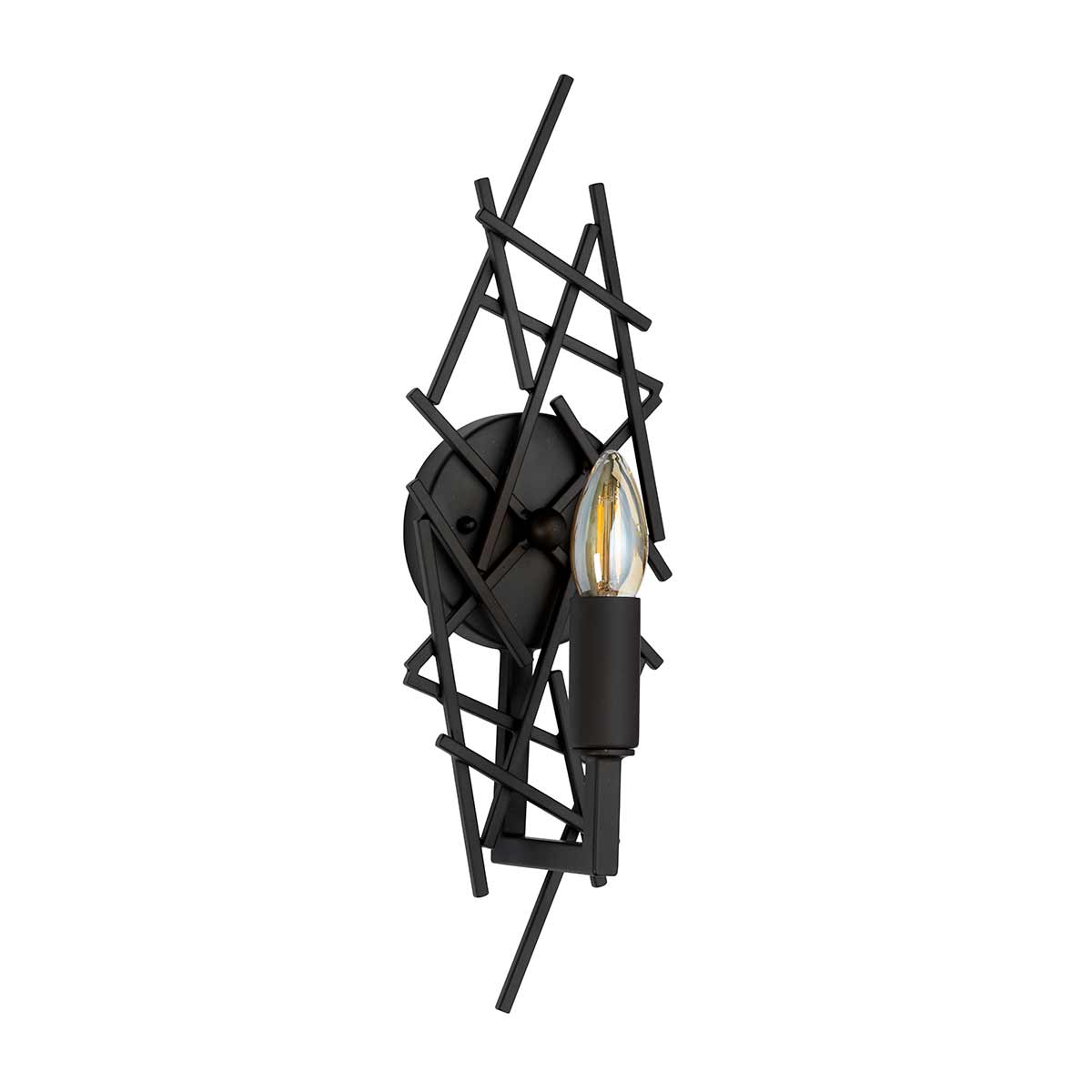 Elstead Taiko Wandleuchte Bronze – Wohnambiente