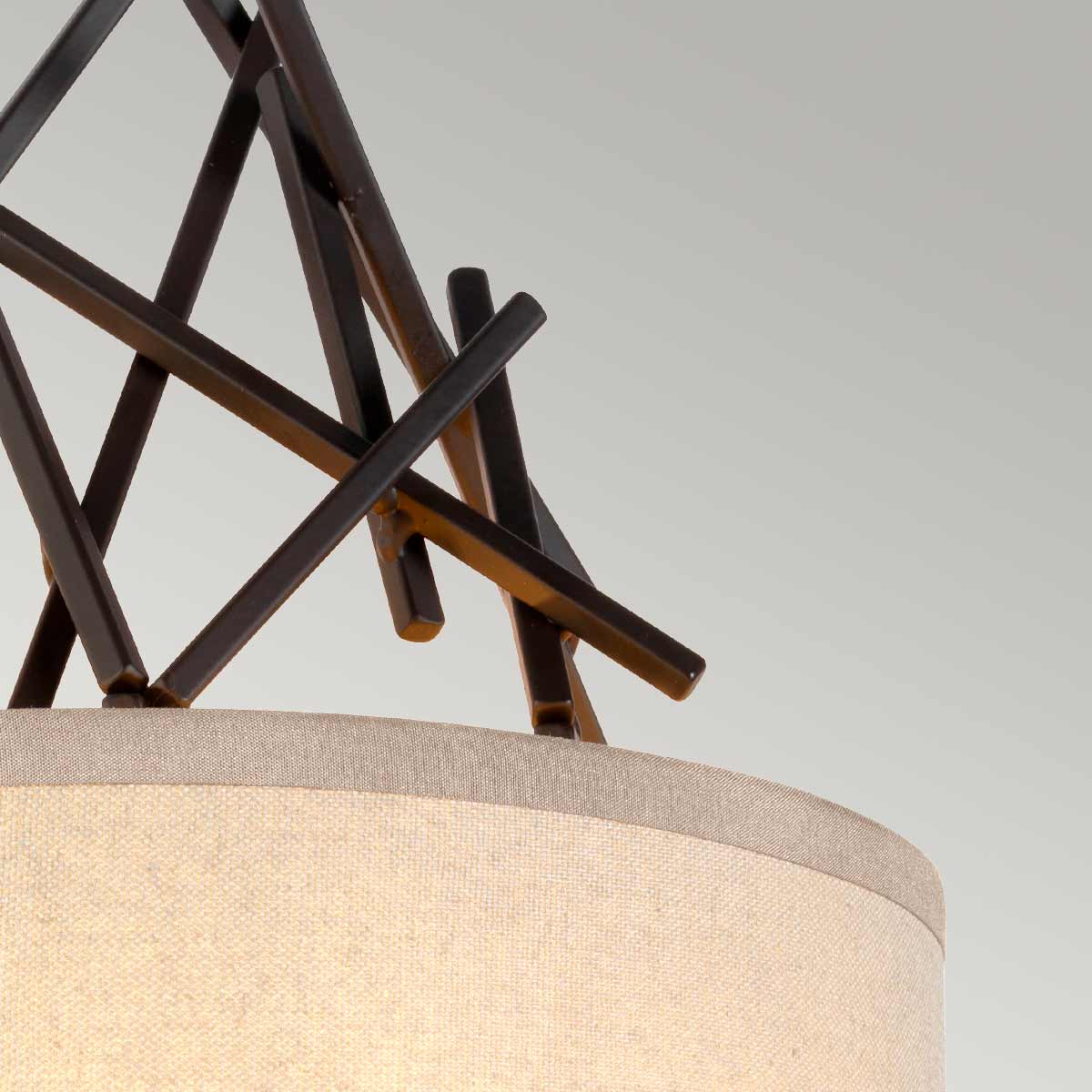 Elstead Taiko Wandleuchte Bronze – Detailansicht 2