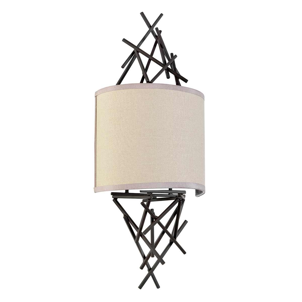 Elstead Taiko Wandleuchte Bronze – Wohnambiente