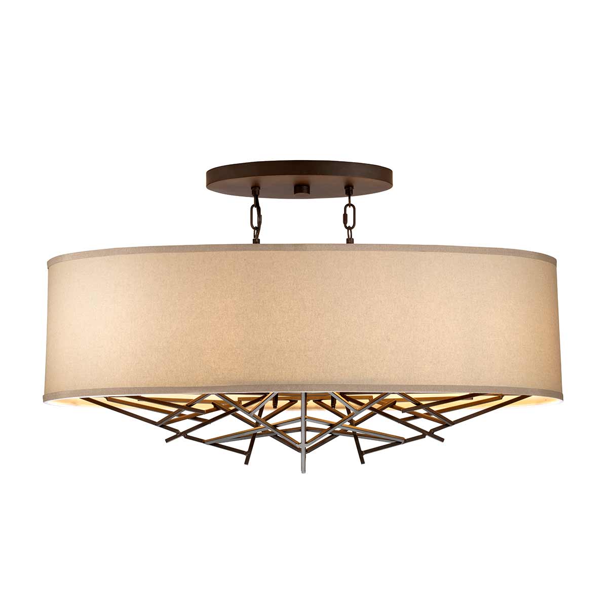 Elstead Taiko Pendelleuchte Bronze – Detailansicht