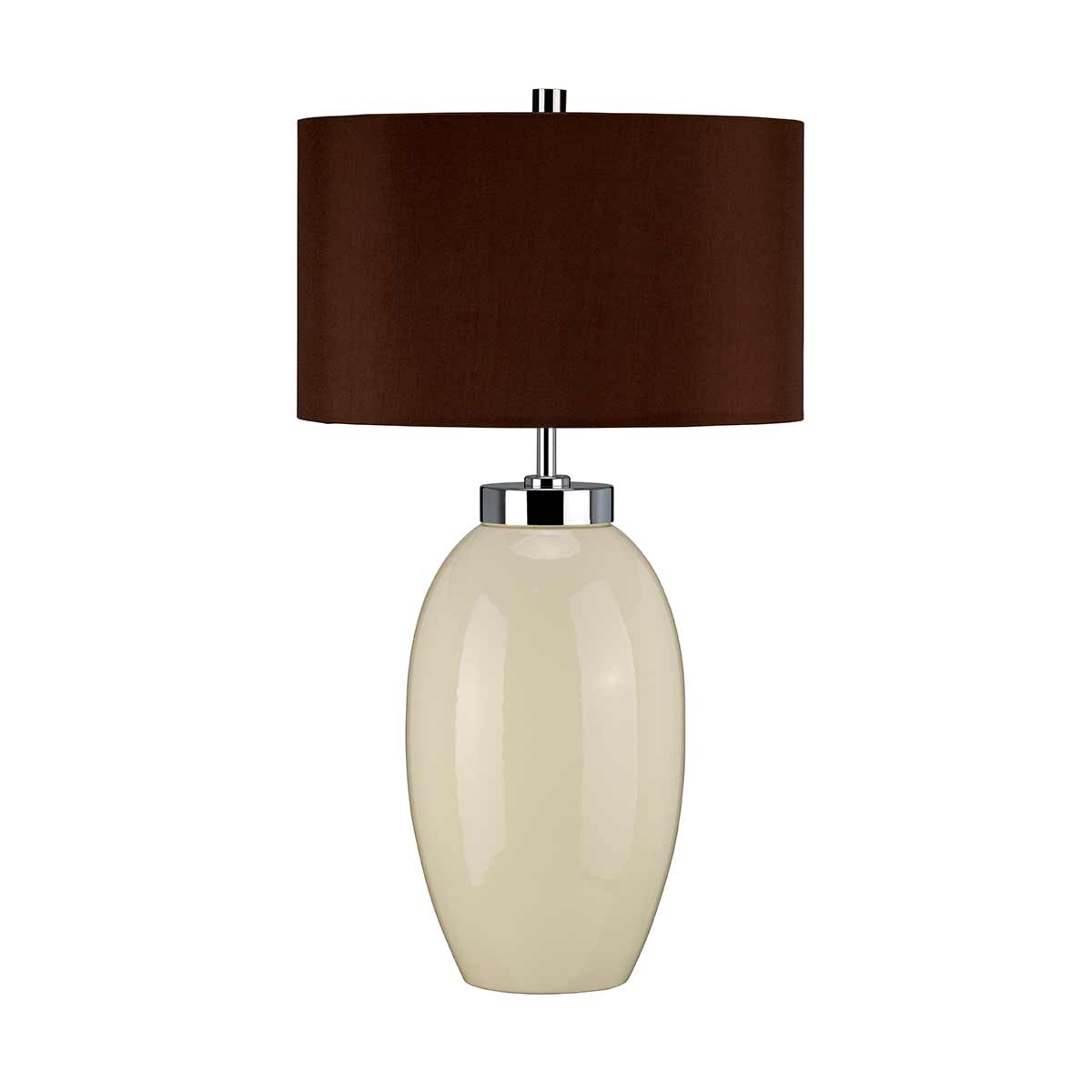 Elstead Victor Tischlampe Creme