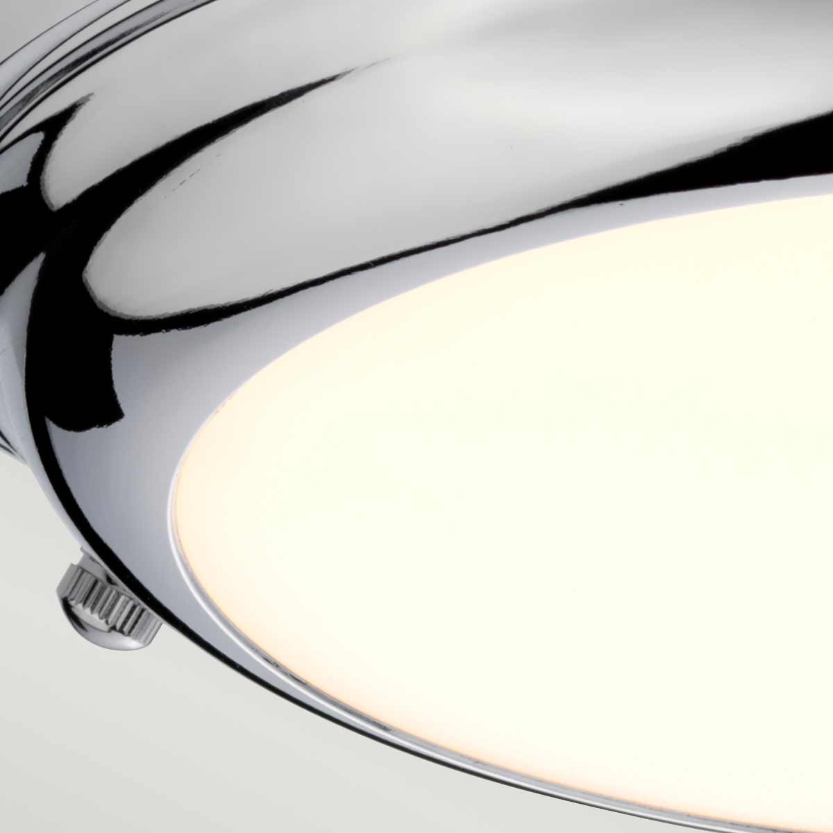 Elstead Welland Deckenleuchte Chrom – Detailansicht