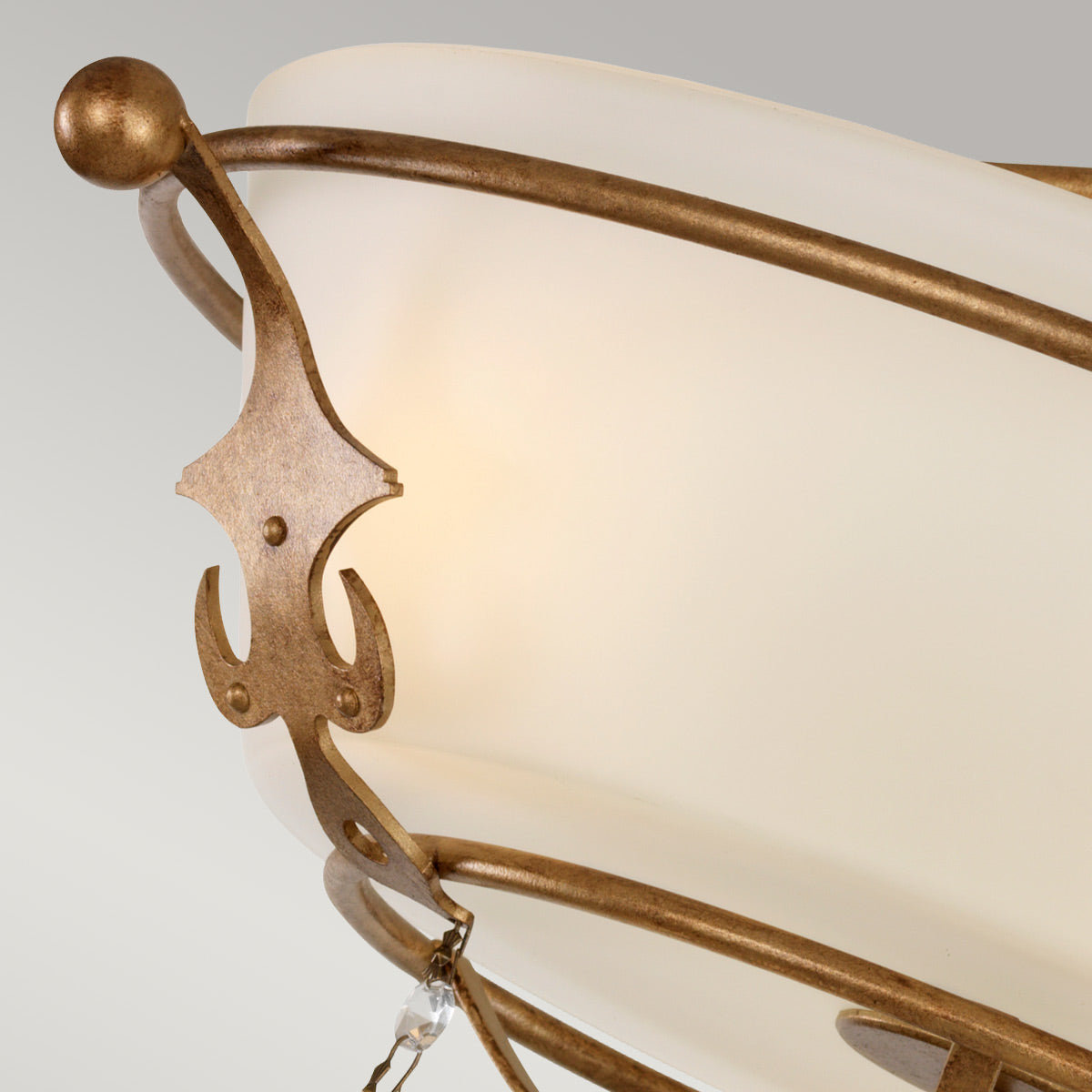 Elstead Windsor Deckenleuchte Gold – Detailansicht 2