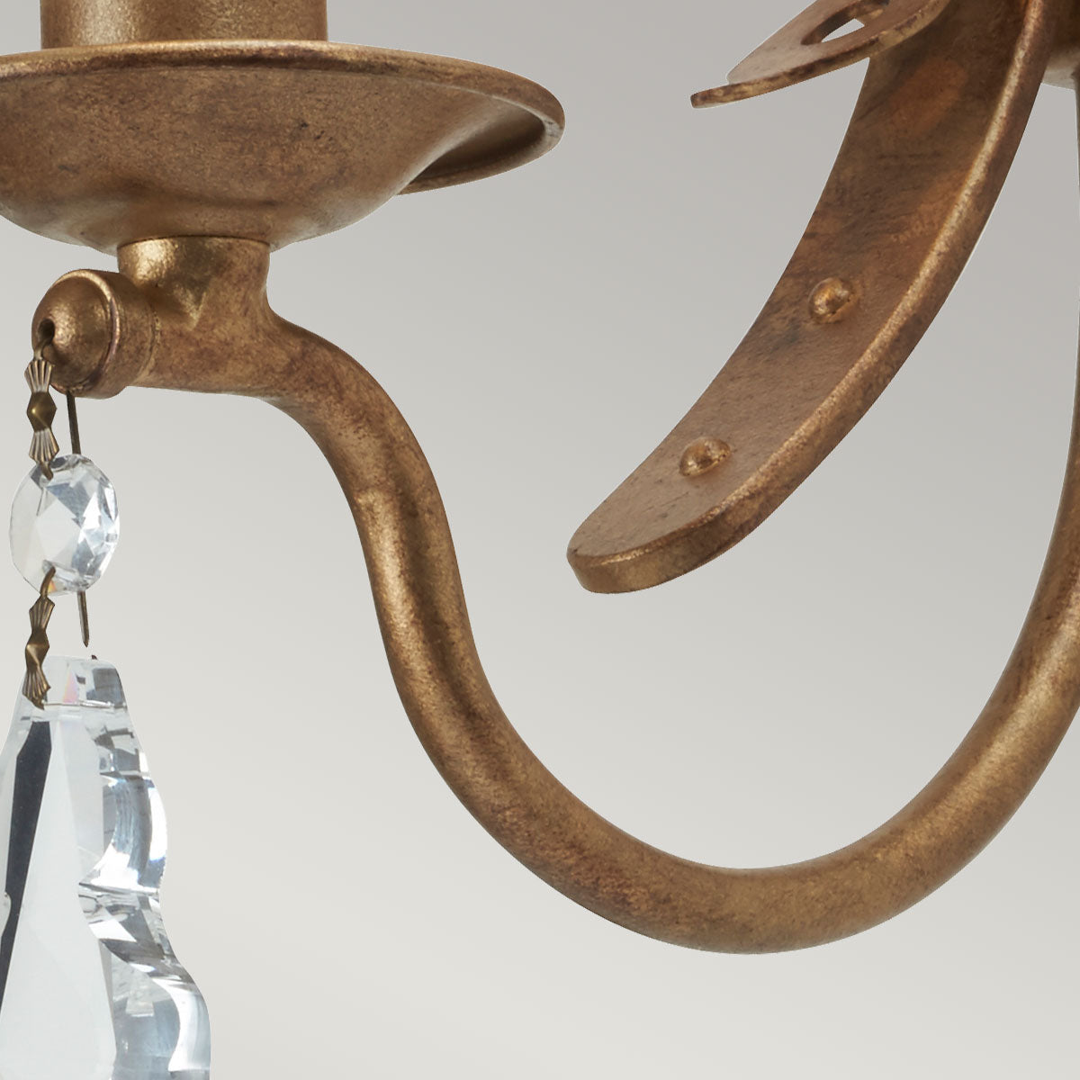 Elstead Windsor Wandleuchte Gold – Detailansicht 2