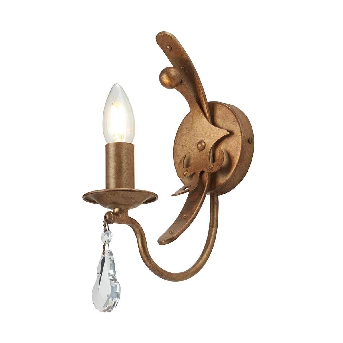 Elstead Windsor Wandleuchte Gold