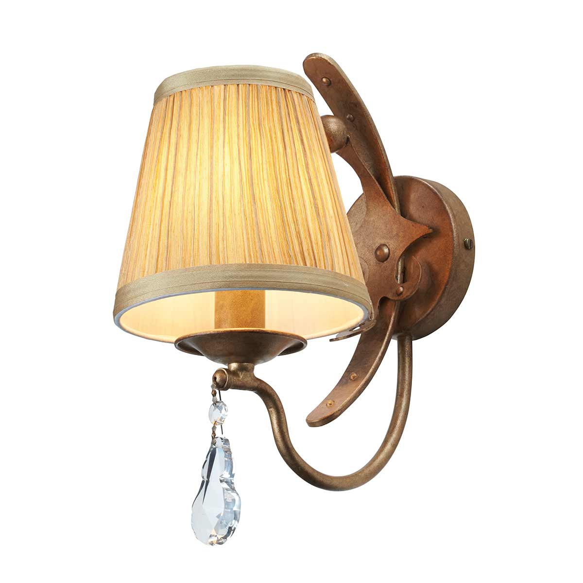 Elstead Windsor Wandleuchte Gold – Detailansicht 3