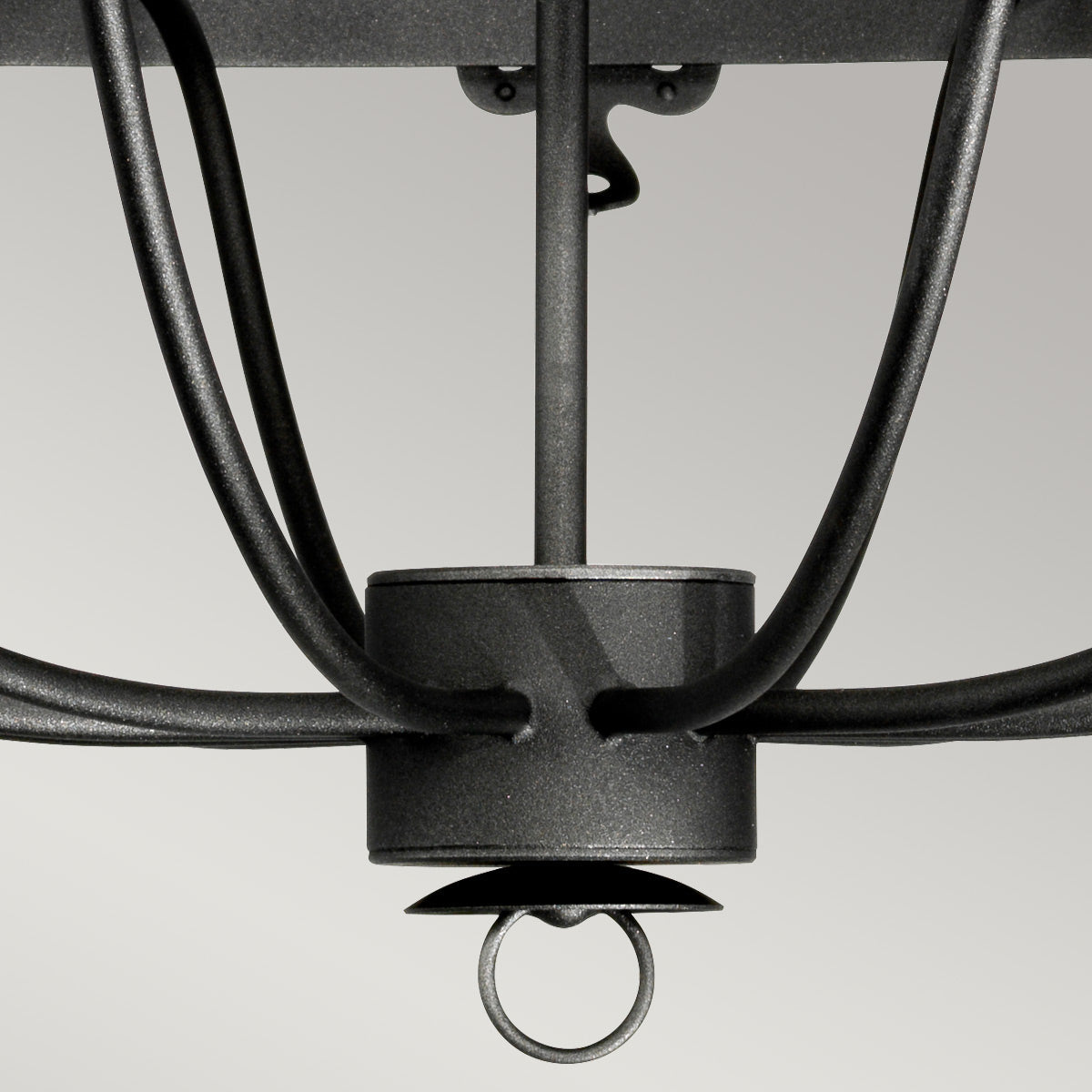 Elstead Windsor Kronleuchter Graphit – Detailansicht