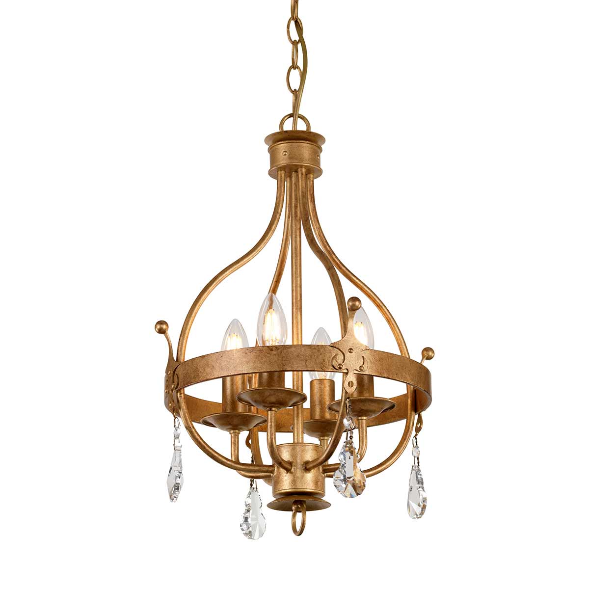 Elstead Windsor Pendelleuchte Gold