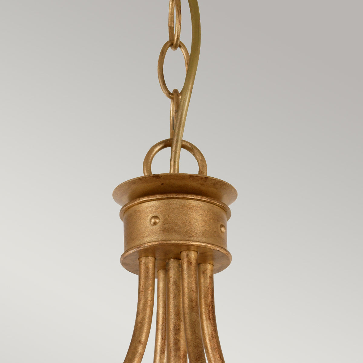 Elstead Windsor Pendelleuchte Gold – Wohnambiente