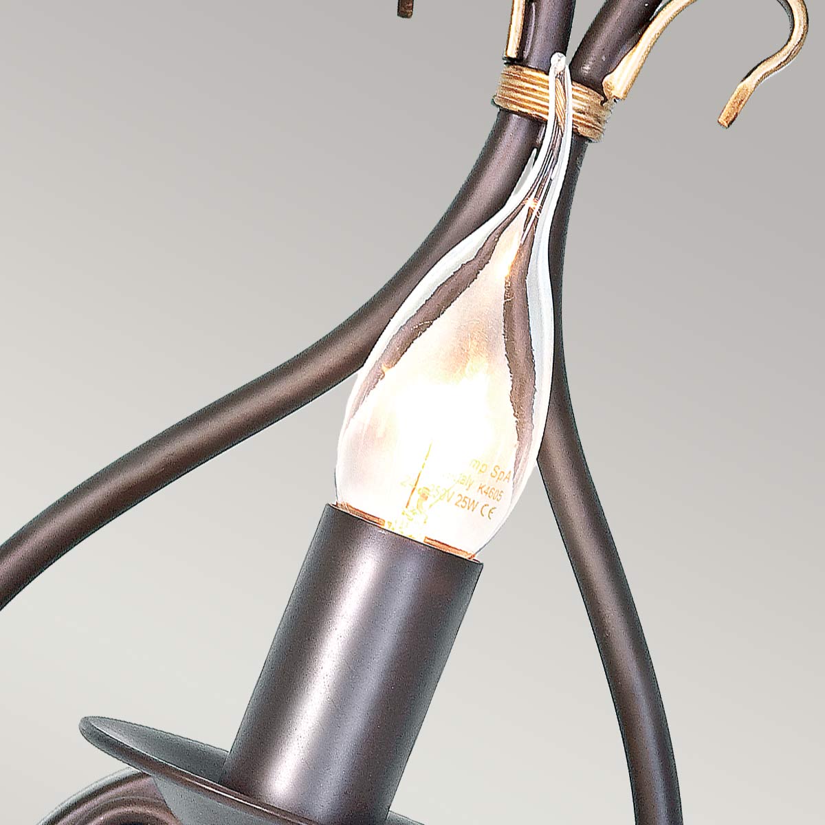 Elstead Windermere Wandleuchte Gold – Detailansicht 2
