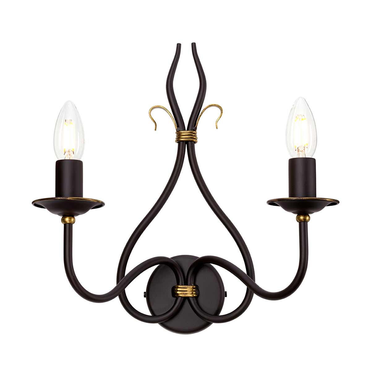 Elstead Windermere Wandleuchte Gold