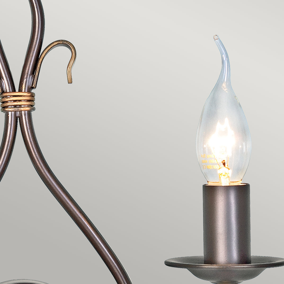Elstead Windermere Wandleuchte Gold – Detailansicht 2