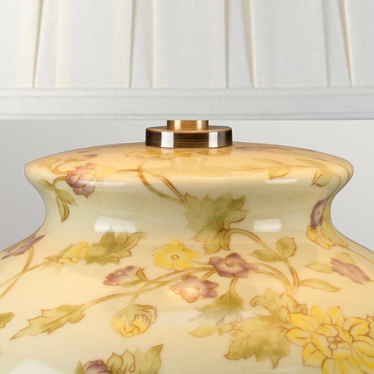 Elstead Yellow Tischlampe Yellow and Purple – Detailansicht