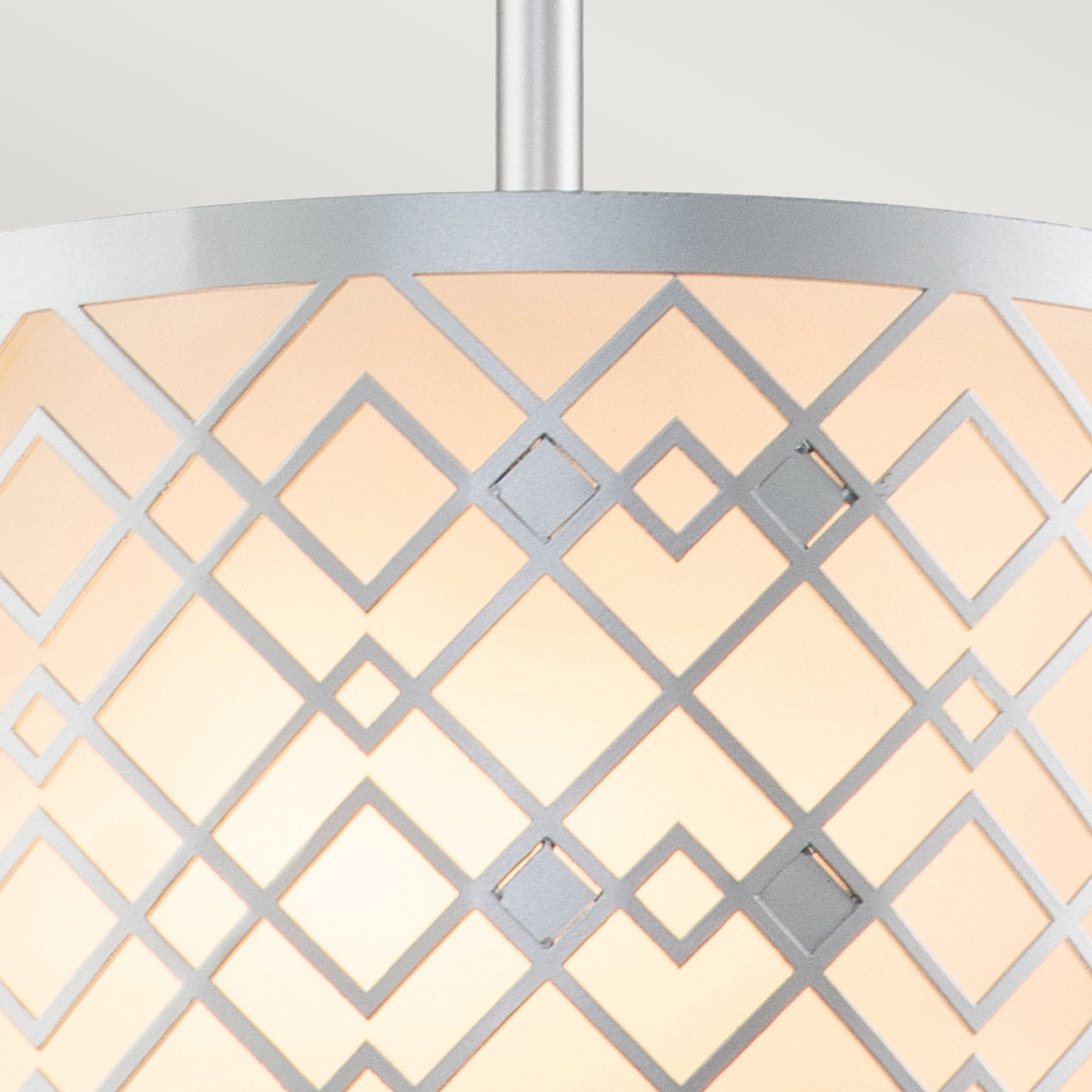Elstead Ziggy Pendelleuchte Silber – Detailansicht