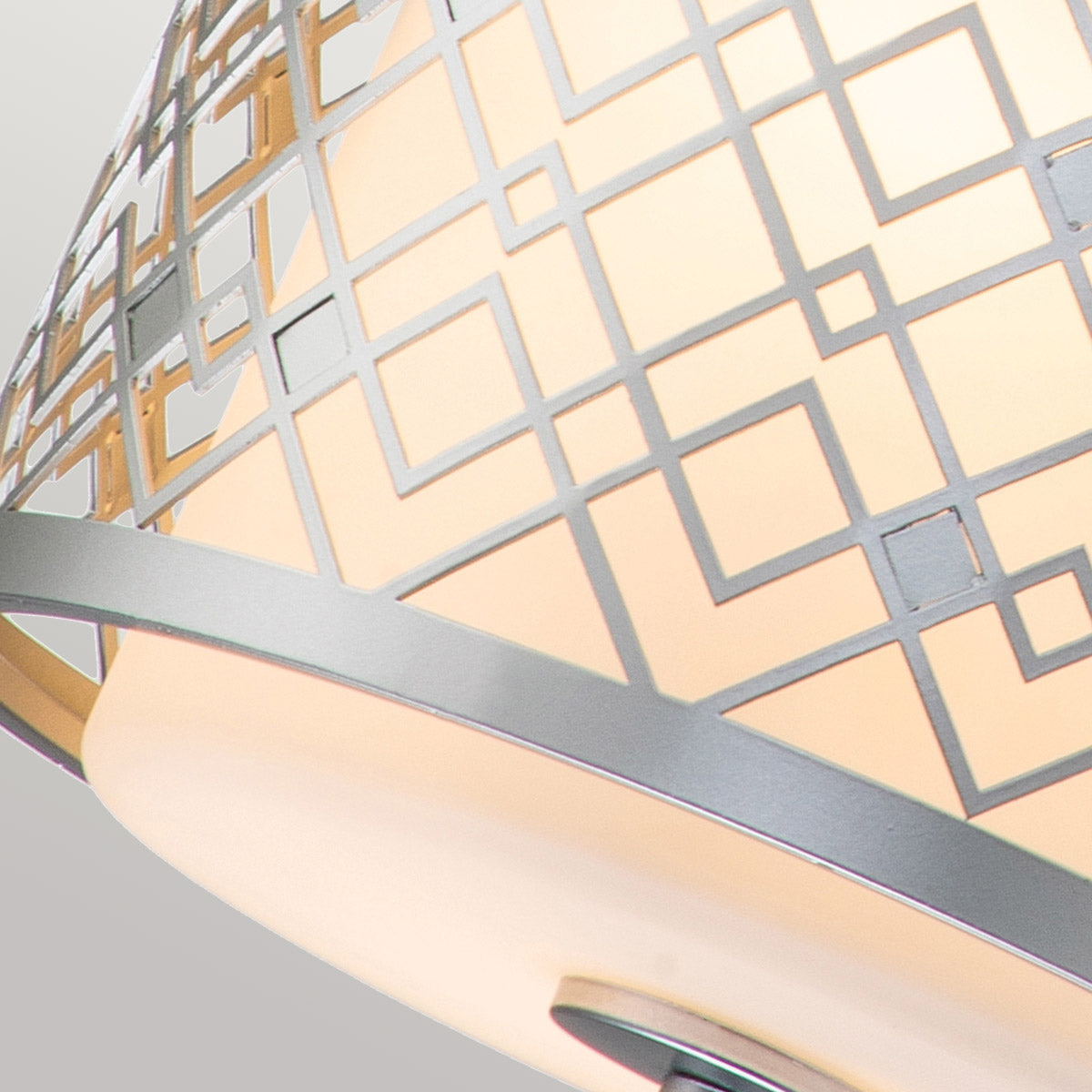 Elstead Ziggy Pendelleuchte Silber – Detailansicht 3