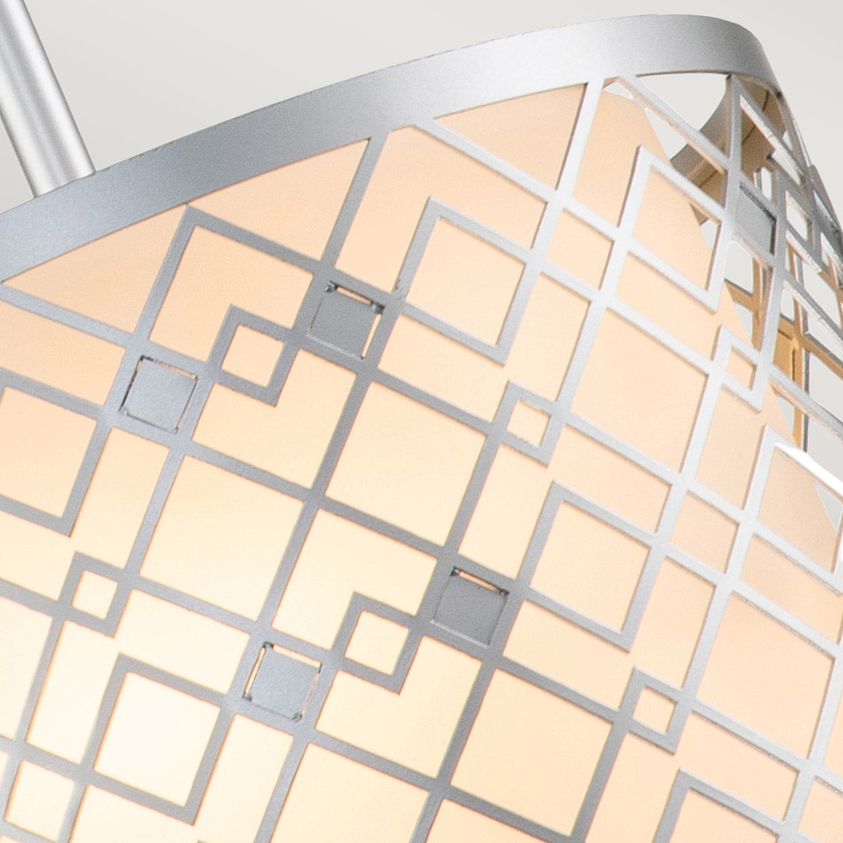 Elstead Ziggy Pendelleuchte Silber – Detailansicht 4