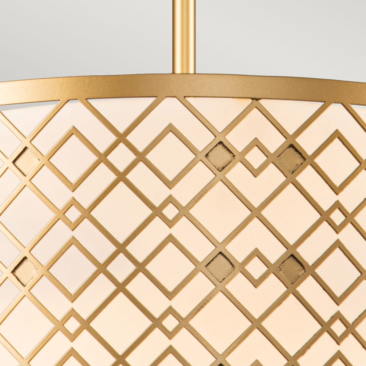Elstead Ziggy Pendelleuchte Gold – Detailansicht