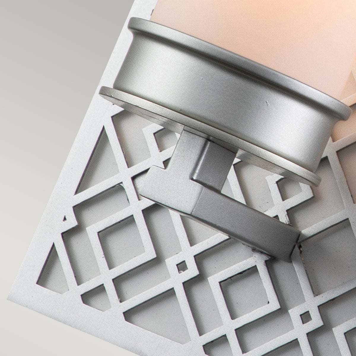 Elstead Ziggy Wandleuchte Silber – Detailansicht 3